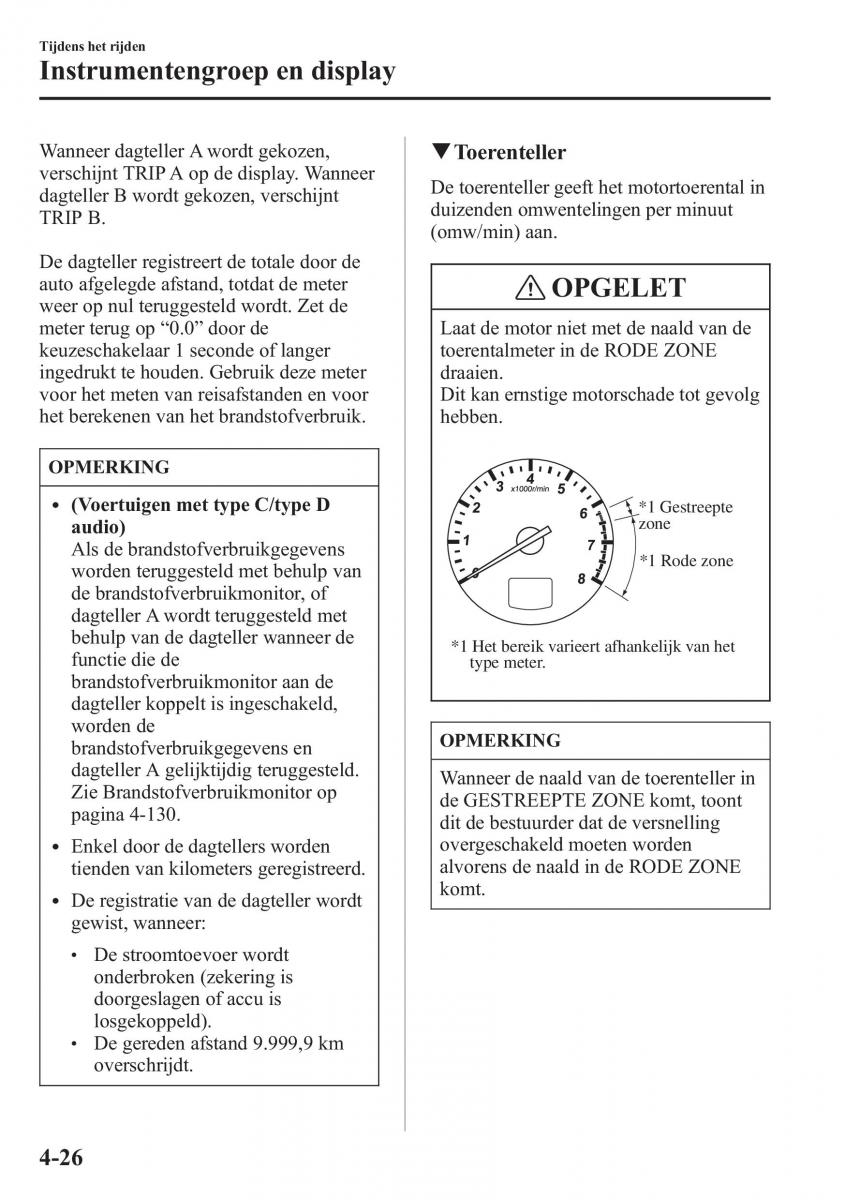 Mazda 6 III handleiding / page 204