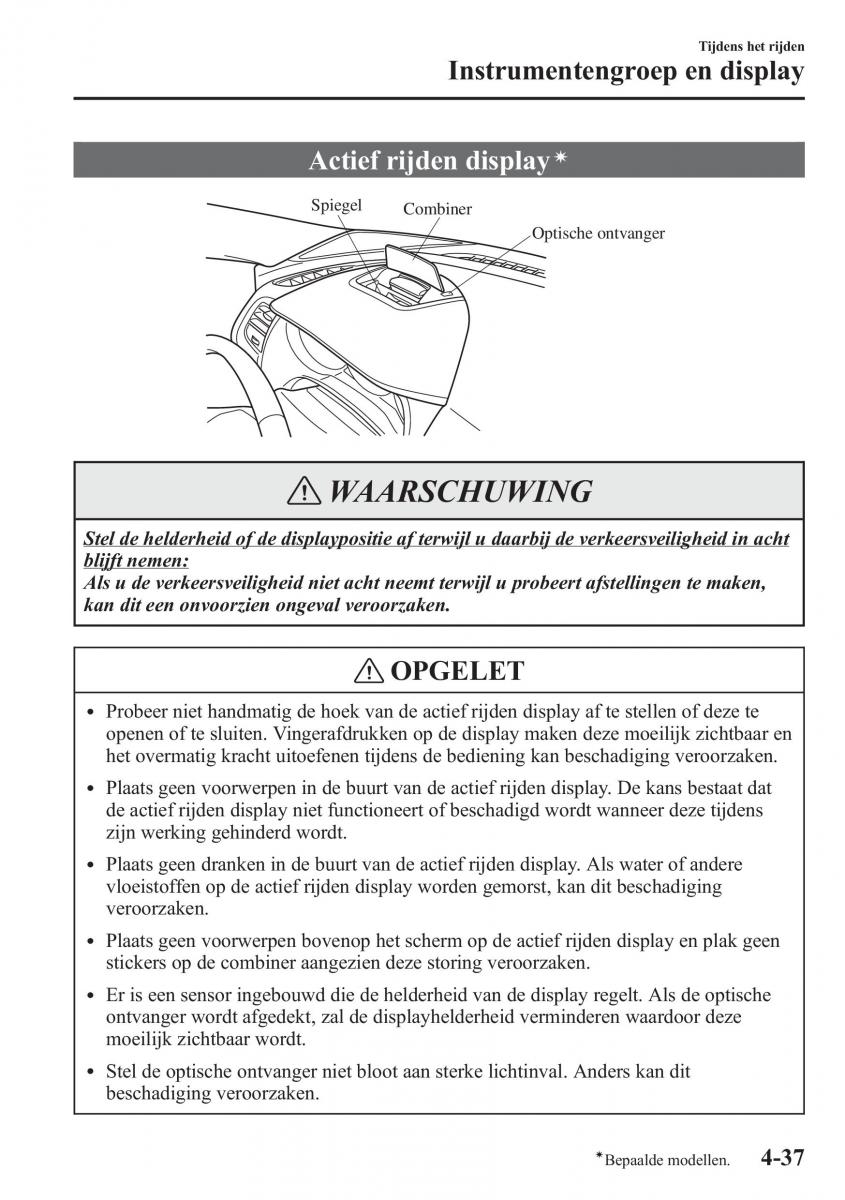 Mazda 6 III handleiding / page 215