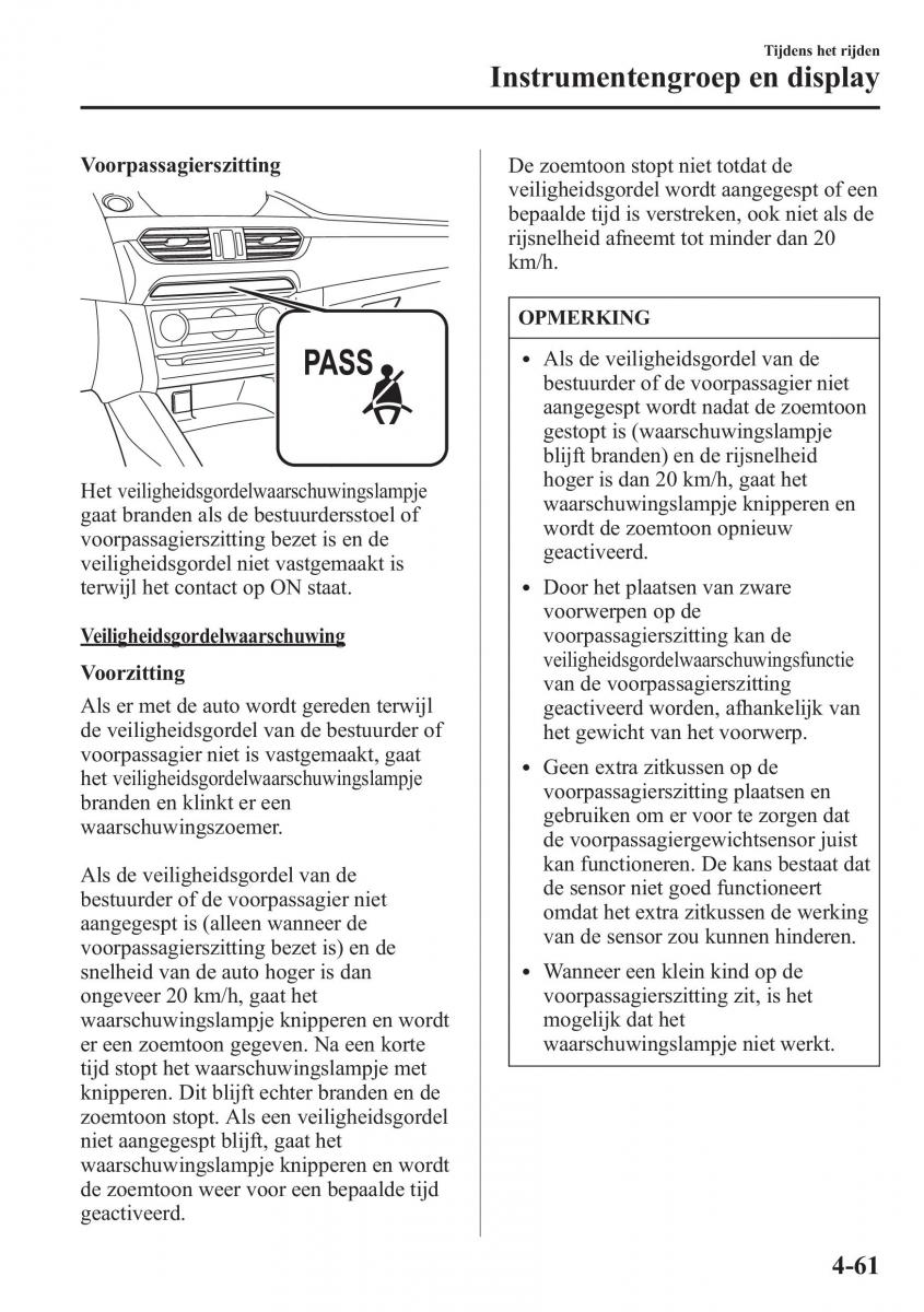 Mazda 6 III handleiding / page 239