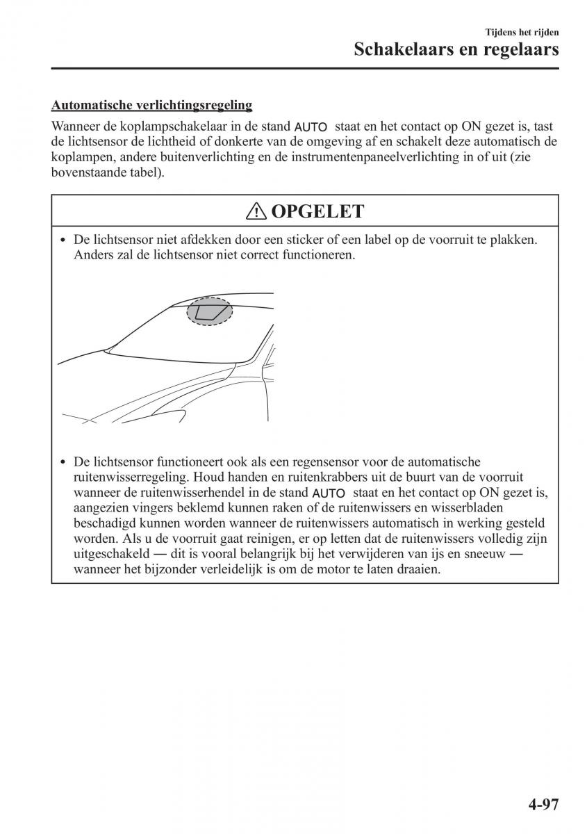 Mazda 6 III handleiding / page 275