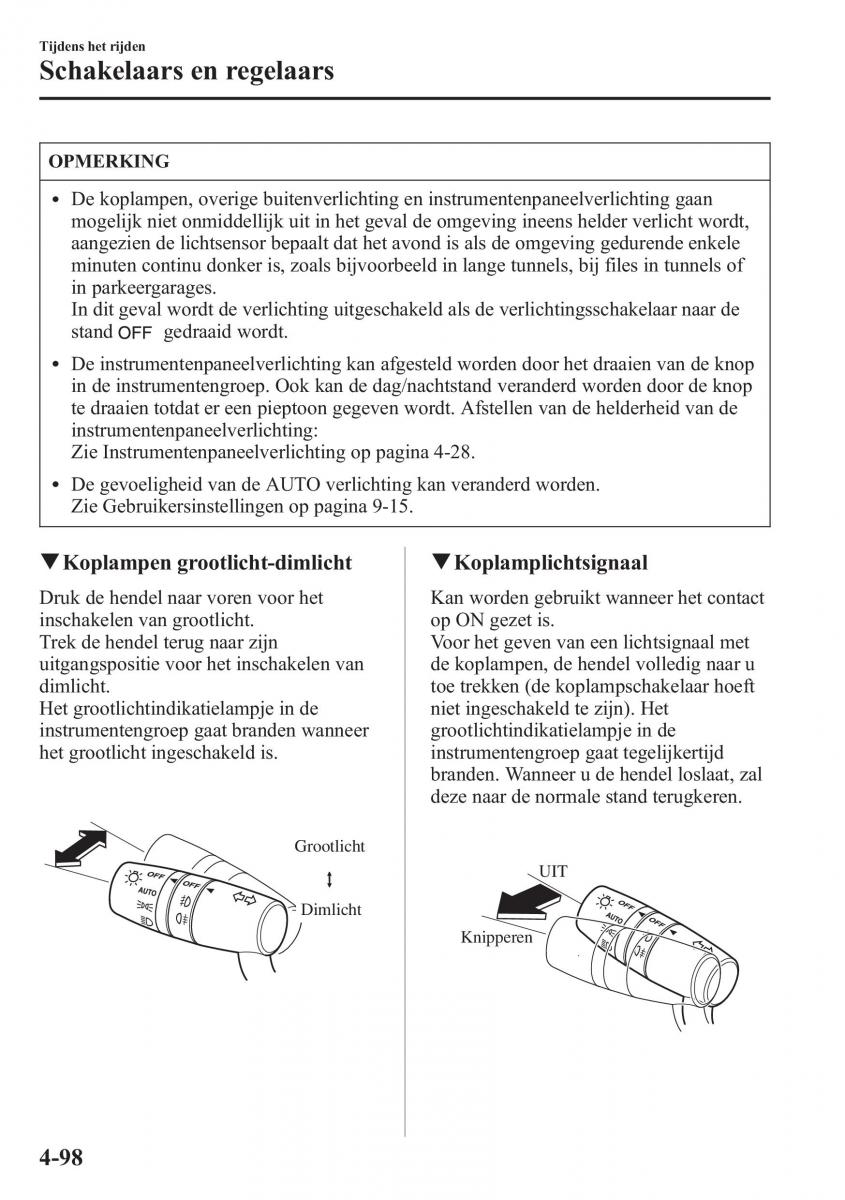 Mazda 6 III handleiding / page 276