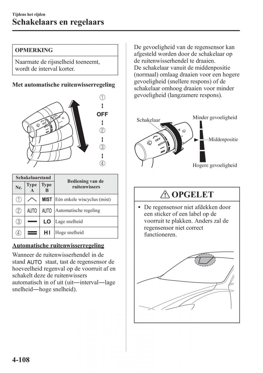 Mazda 6 III handleiding / page 286