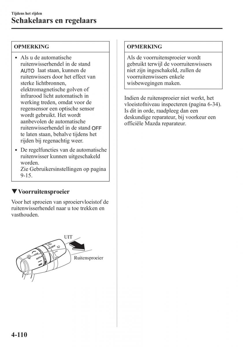 Mazda 6 III handleiding / page 288