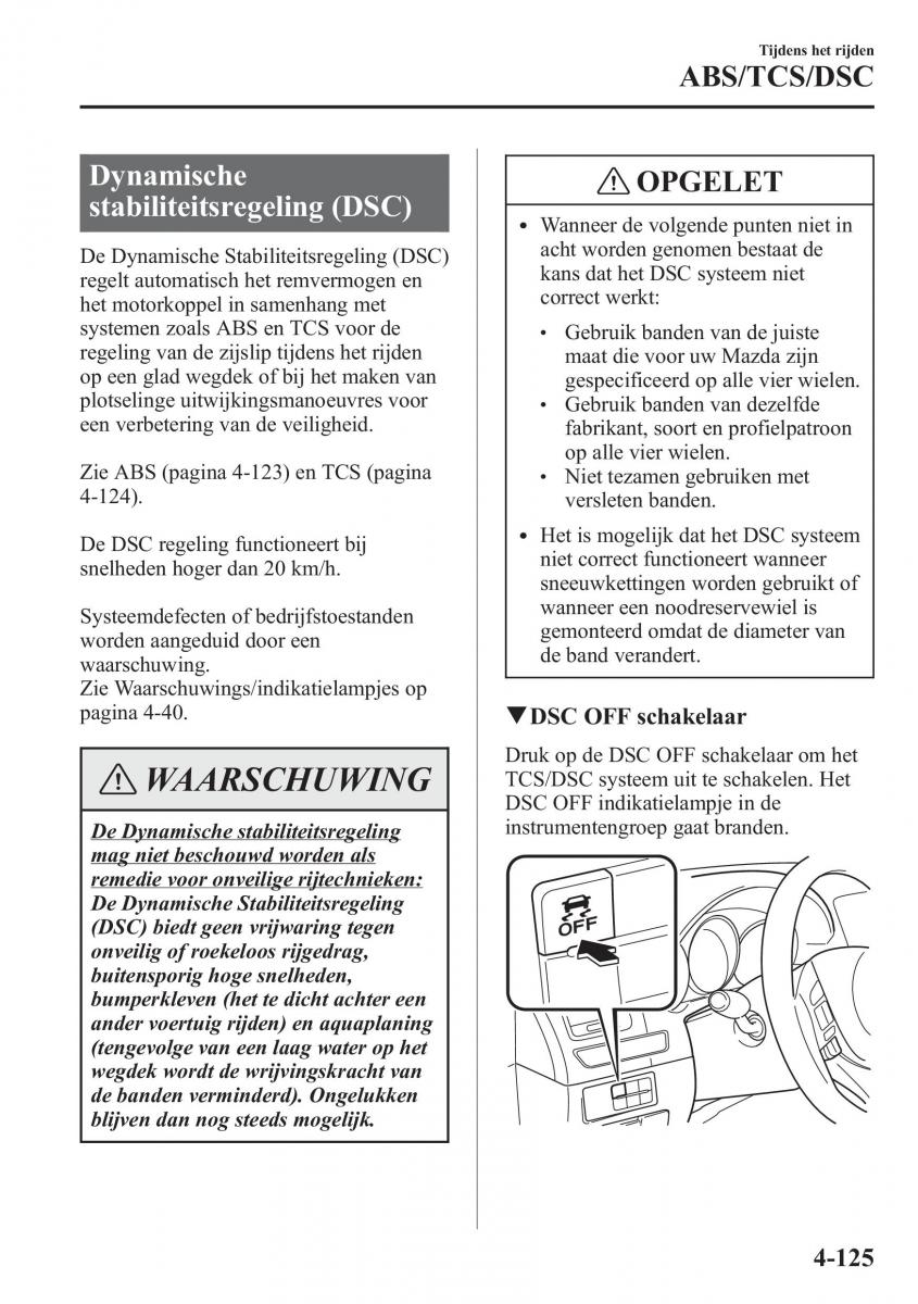 Mazda 6 III handleiding / page 303