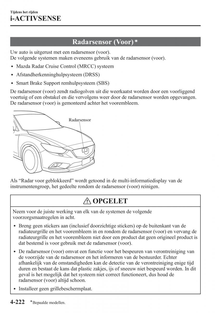 Mazda 6 III handleiding / page 400