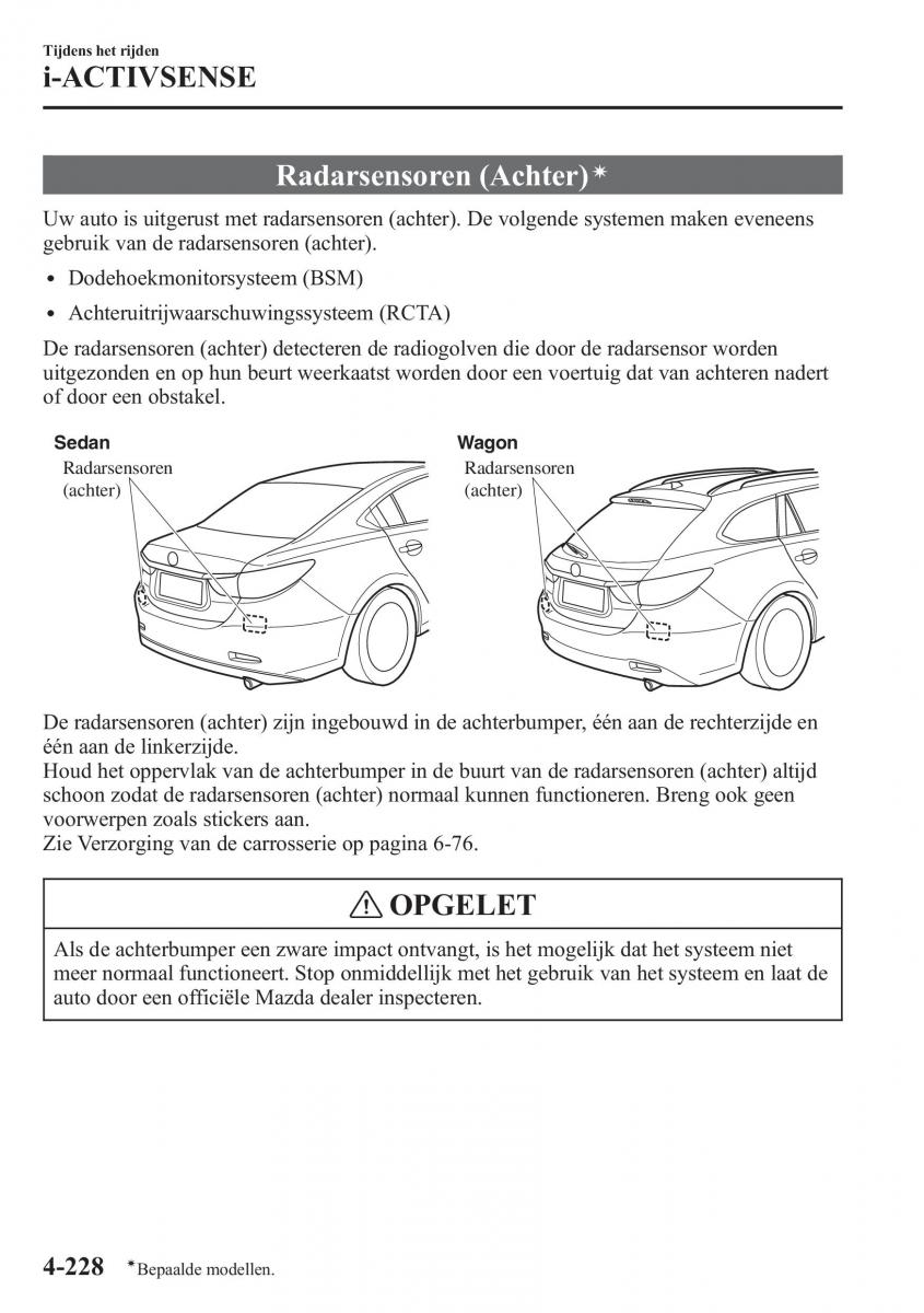 Mazda 6 III handleiding / page 406