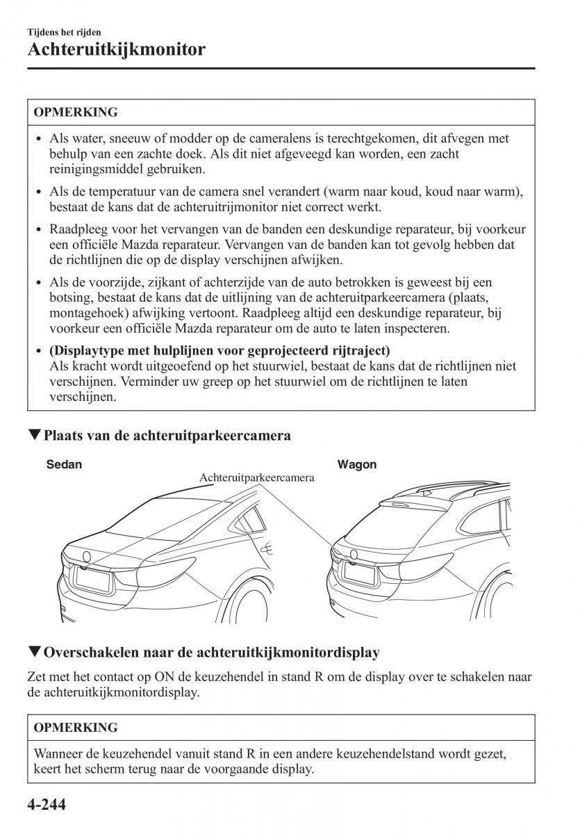 Mazda 6 III handleiding / page 422