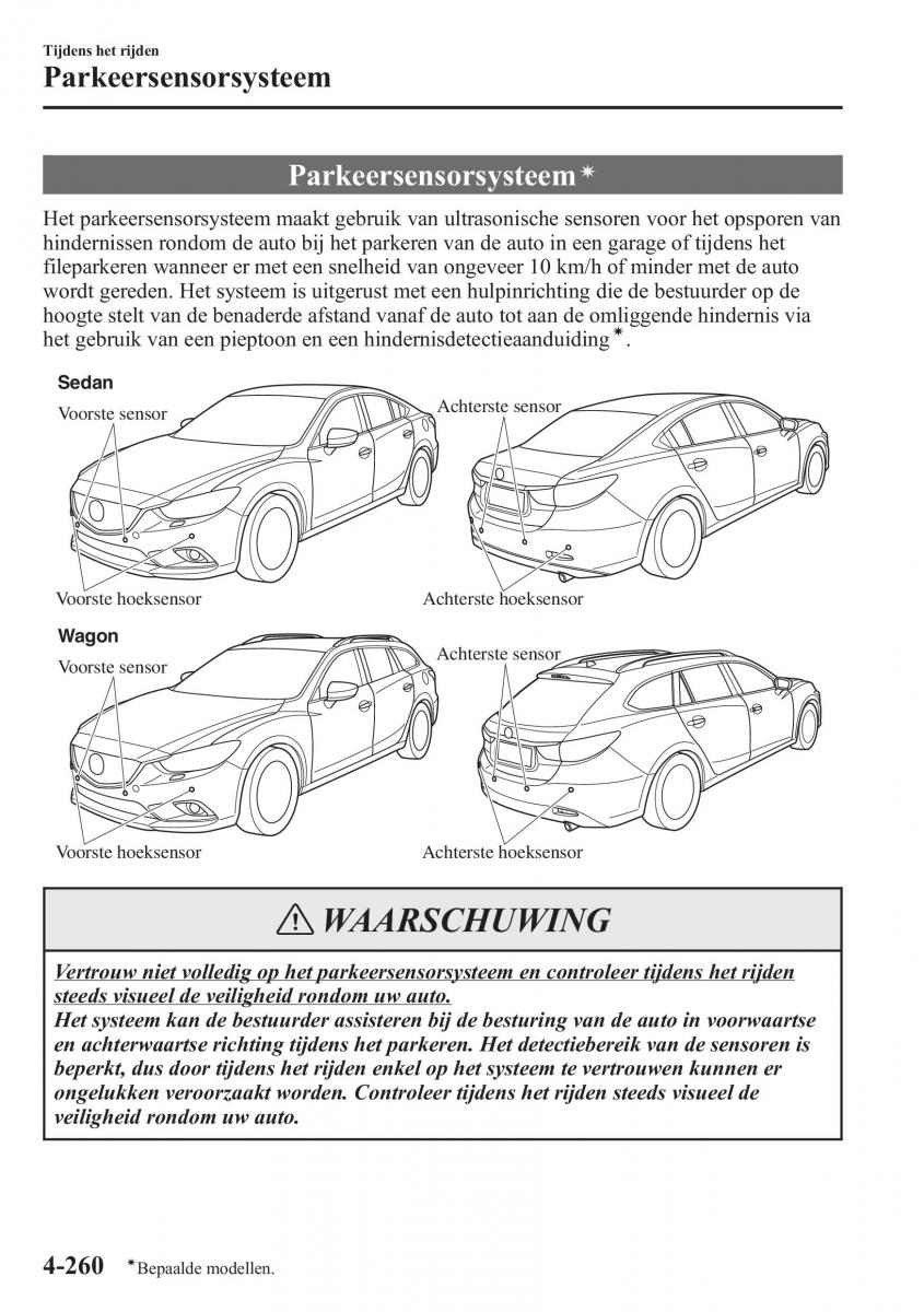 Mazda 6 III handleiding / page 438