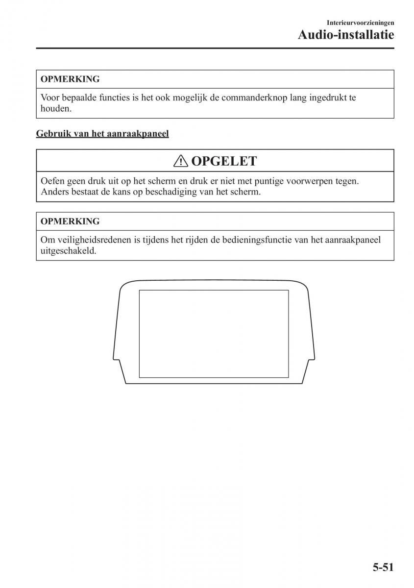 Mazda 6 III handleiding / page 497