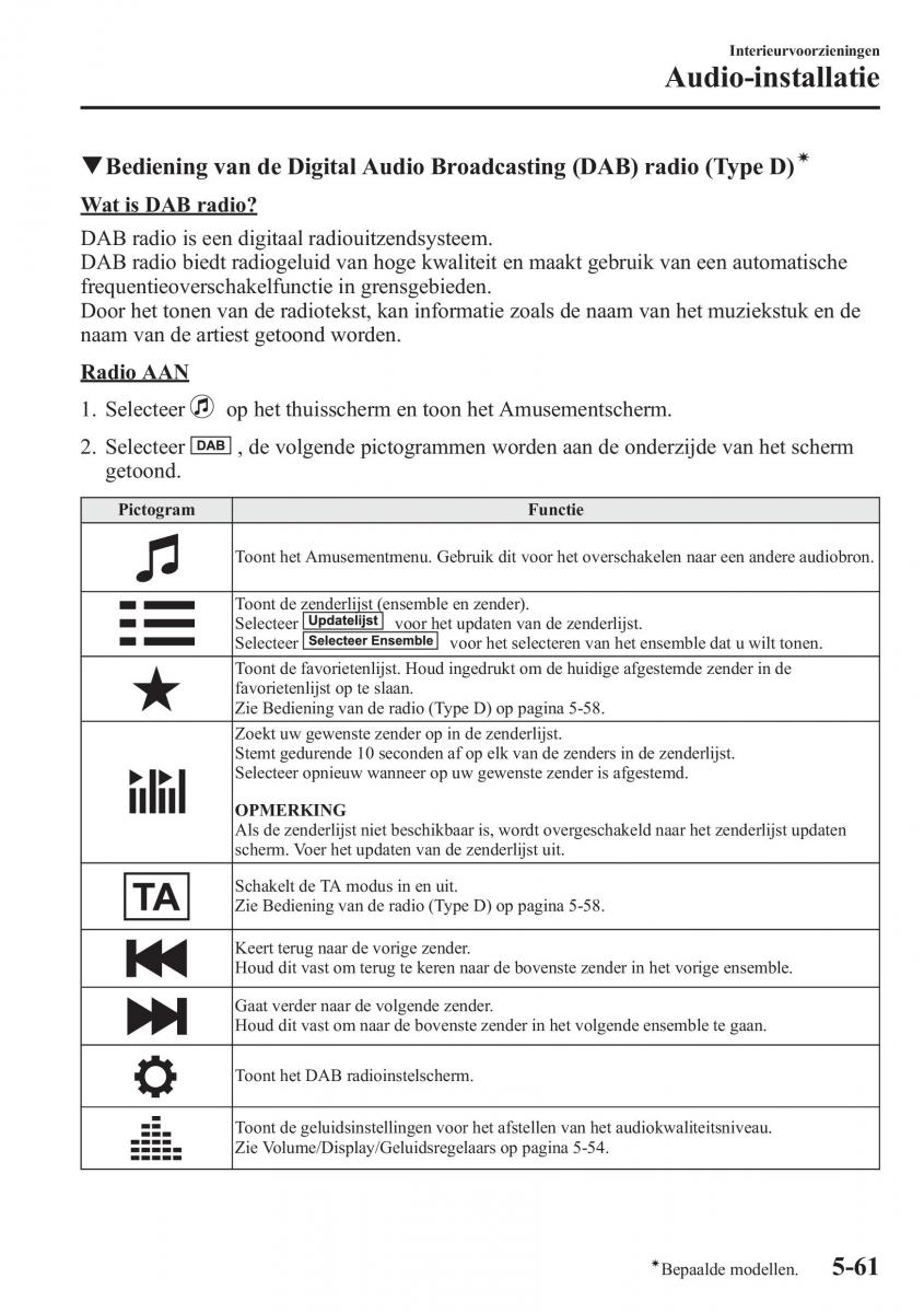 Mazda 6 III handleiding / page 507