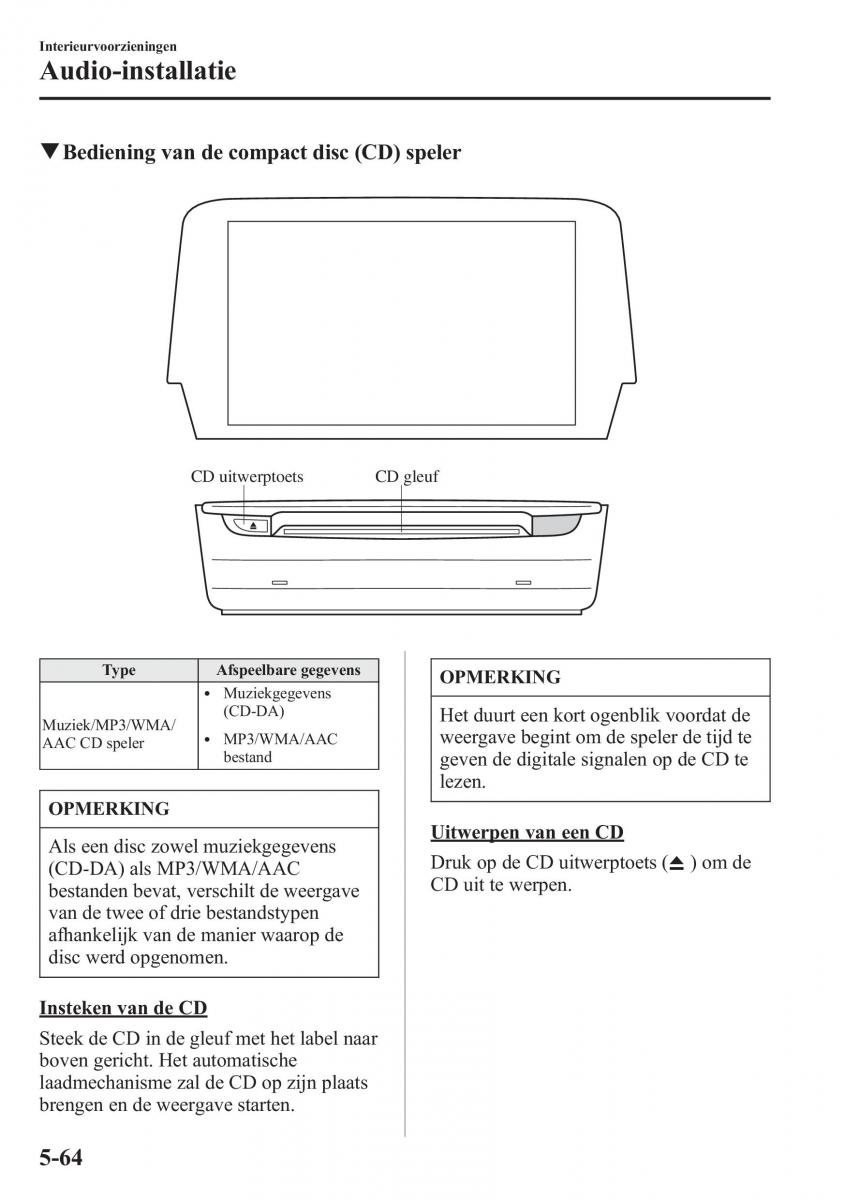 Mazda 6 III handleiding / page 510