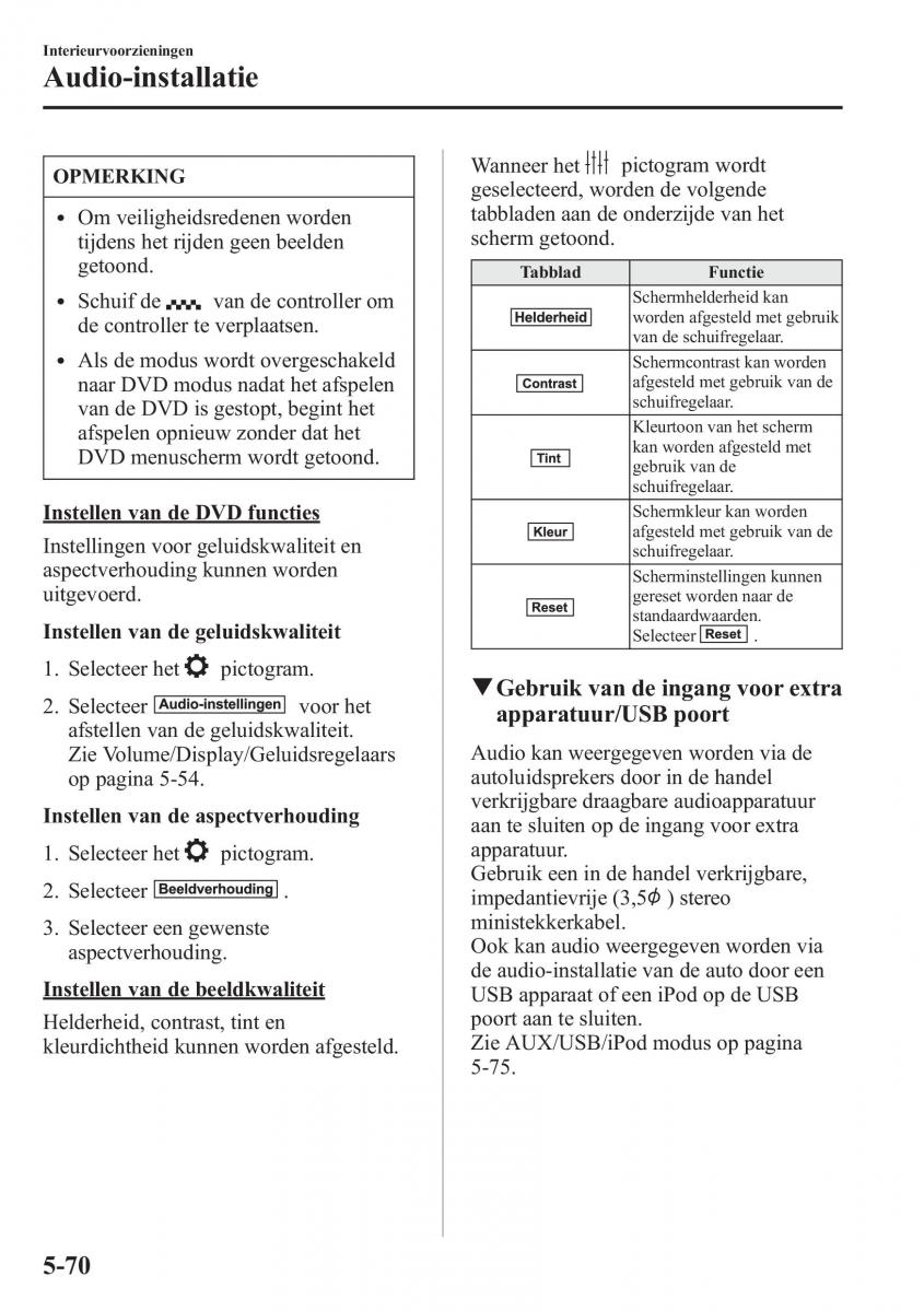 Mazda 6 III handleiding / page 516