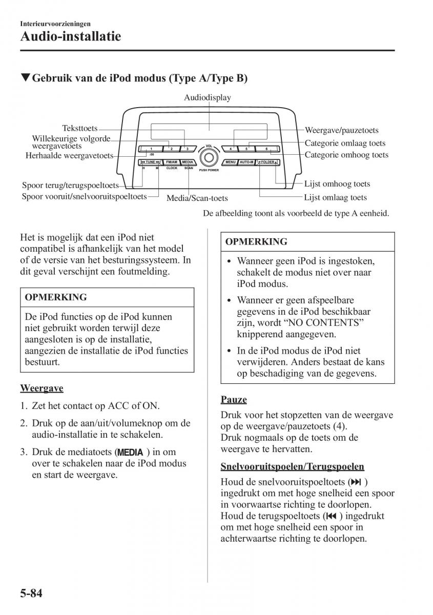 Mazda 6 III handleiding / page 530