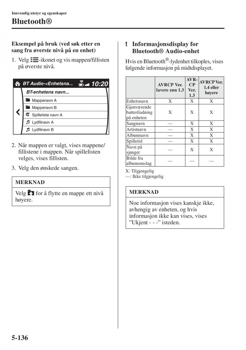 Mazda 6 III bruksanvisningen / page 544