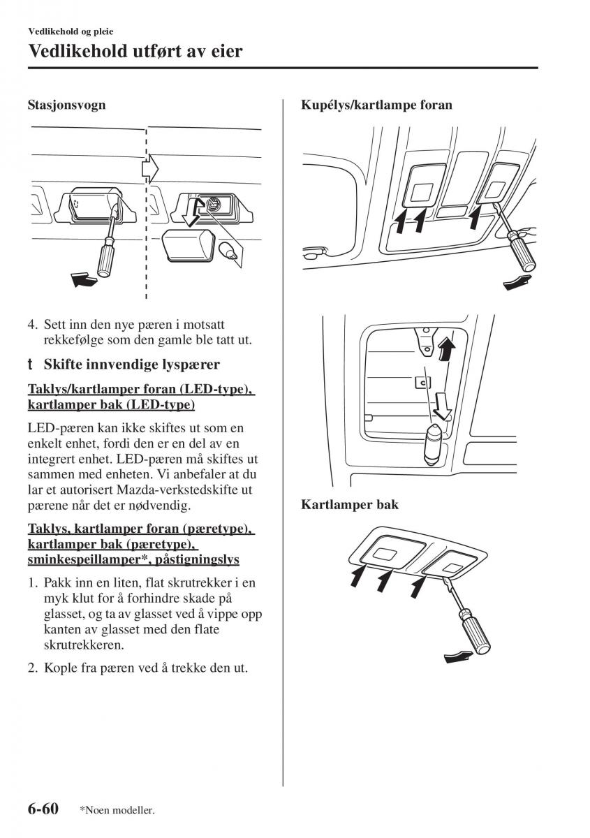 Mazda 6 III bruksanvisningen / page 628