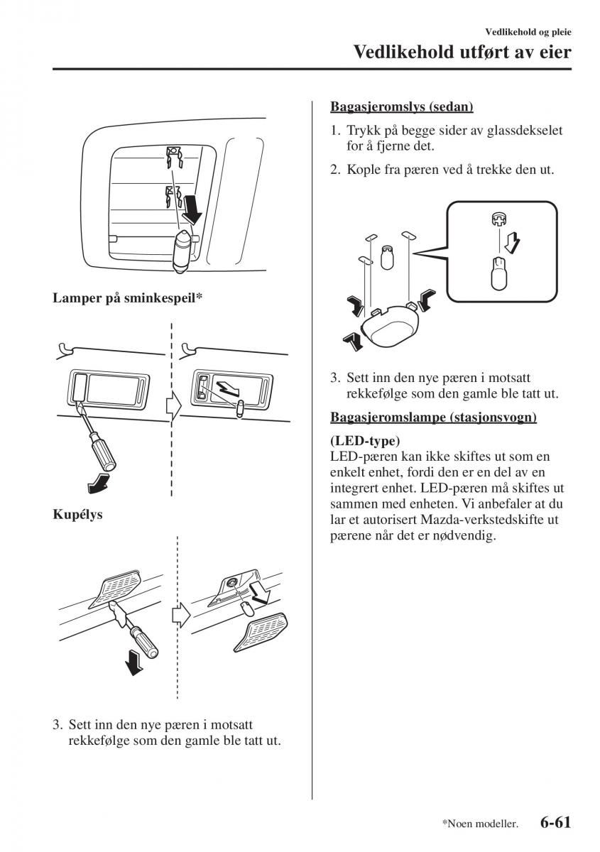 Mazda 6 III bruksanvisningen / page 629