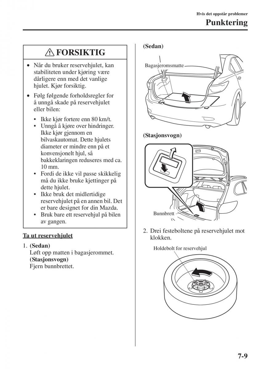 Mazda 6 III bruksanvisningen / page 655