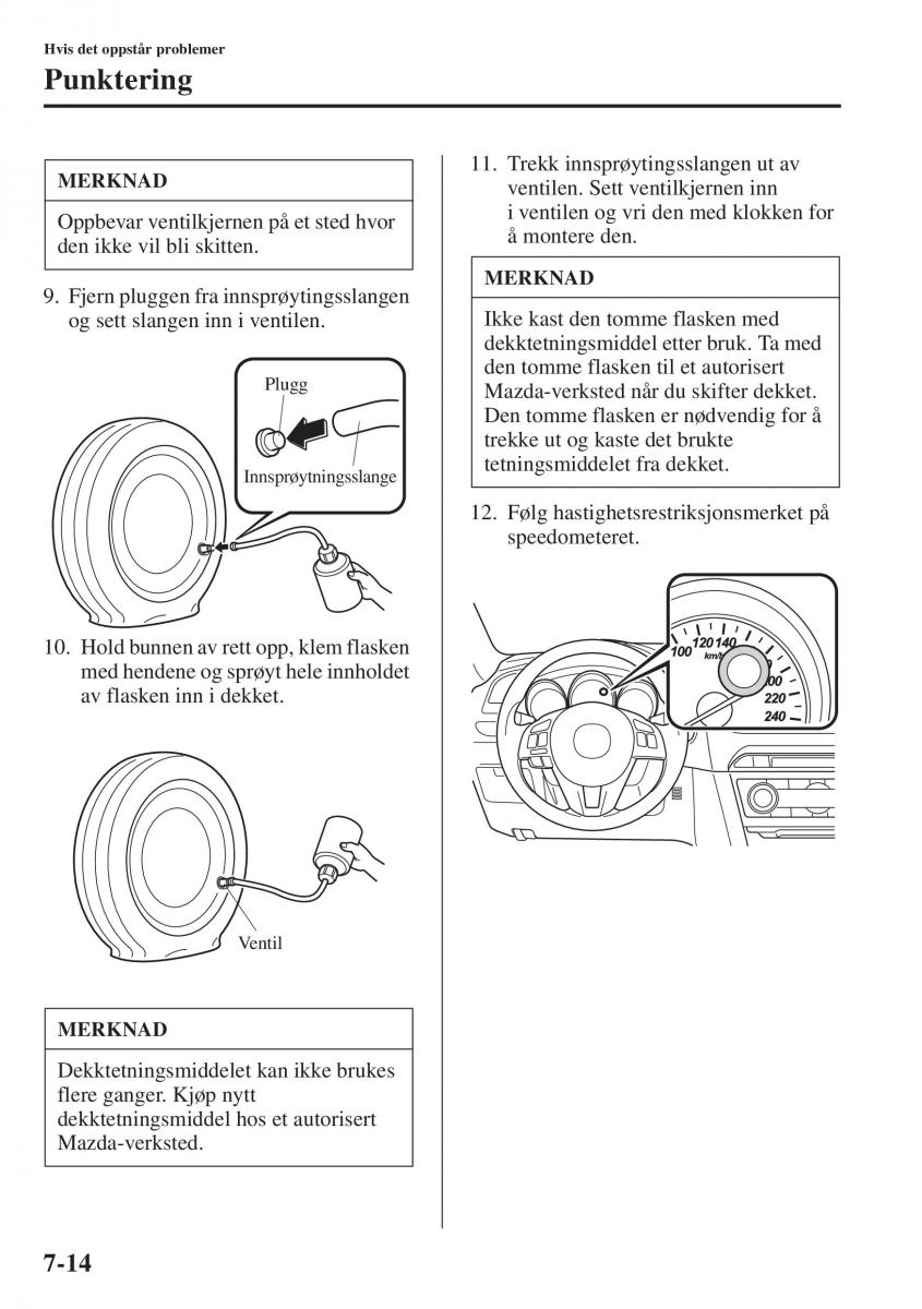 Mazda 6 III bruksanvisningen / page 660