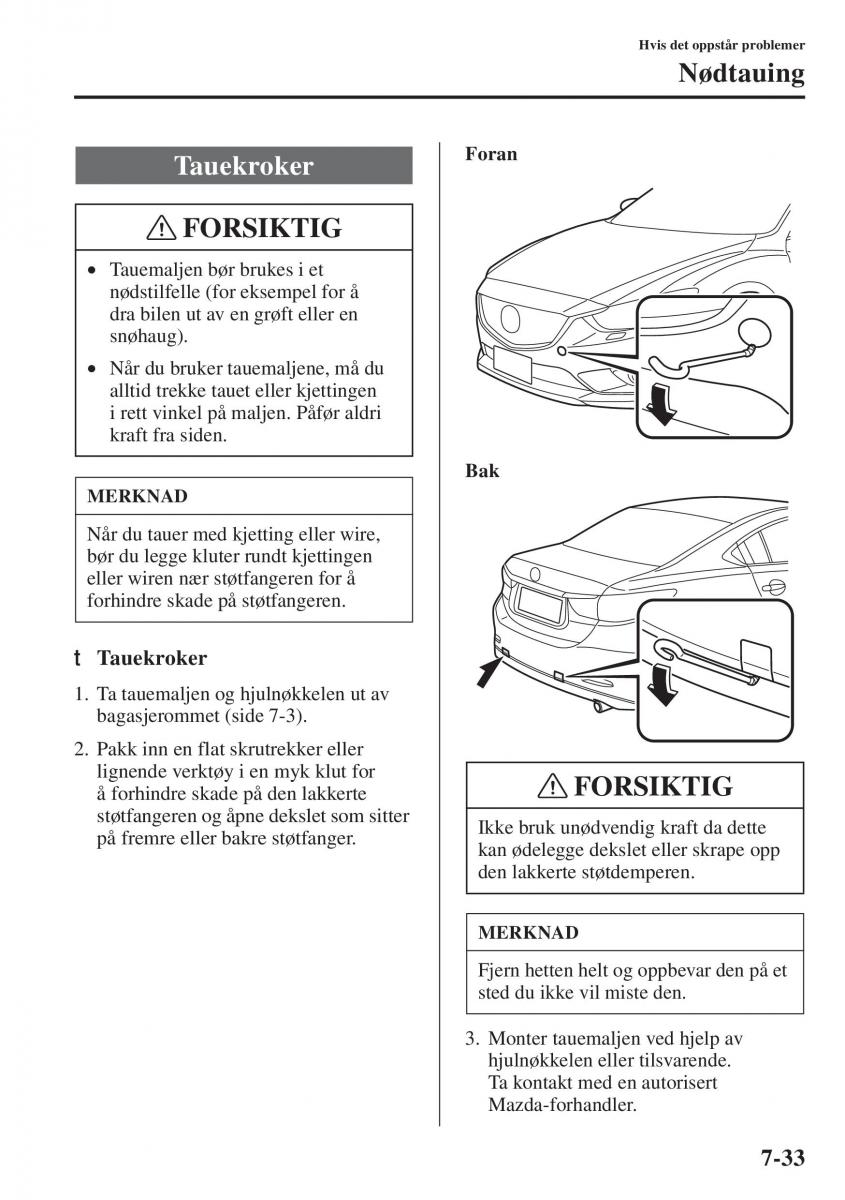 Mazda 6 III bruksanvisningen / page 679