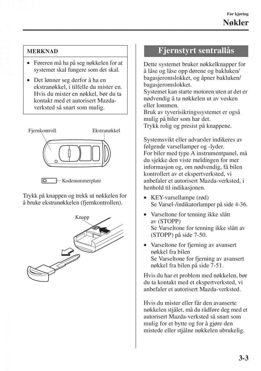 Mazda 6 III bruksanvisningen / page 83