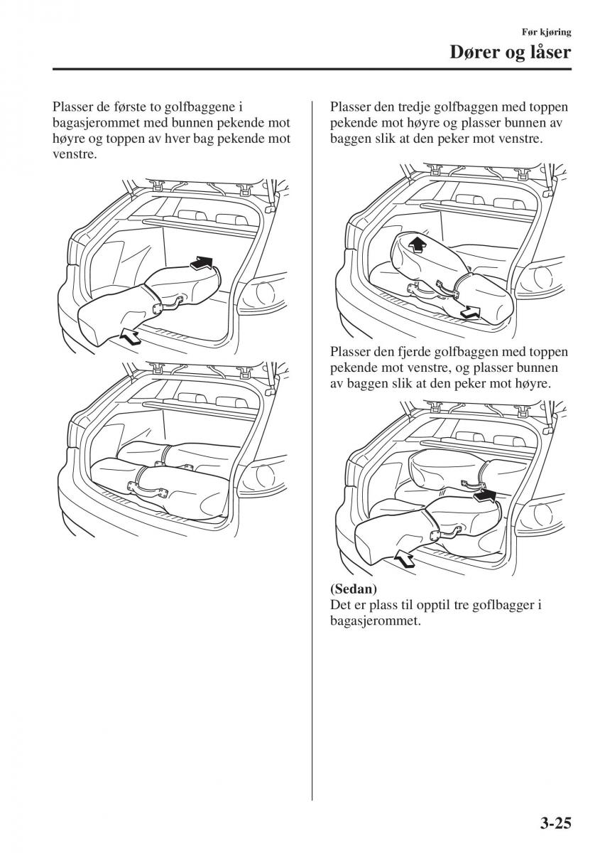 Mazda 6 III bruksanvisningen / page 105