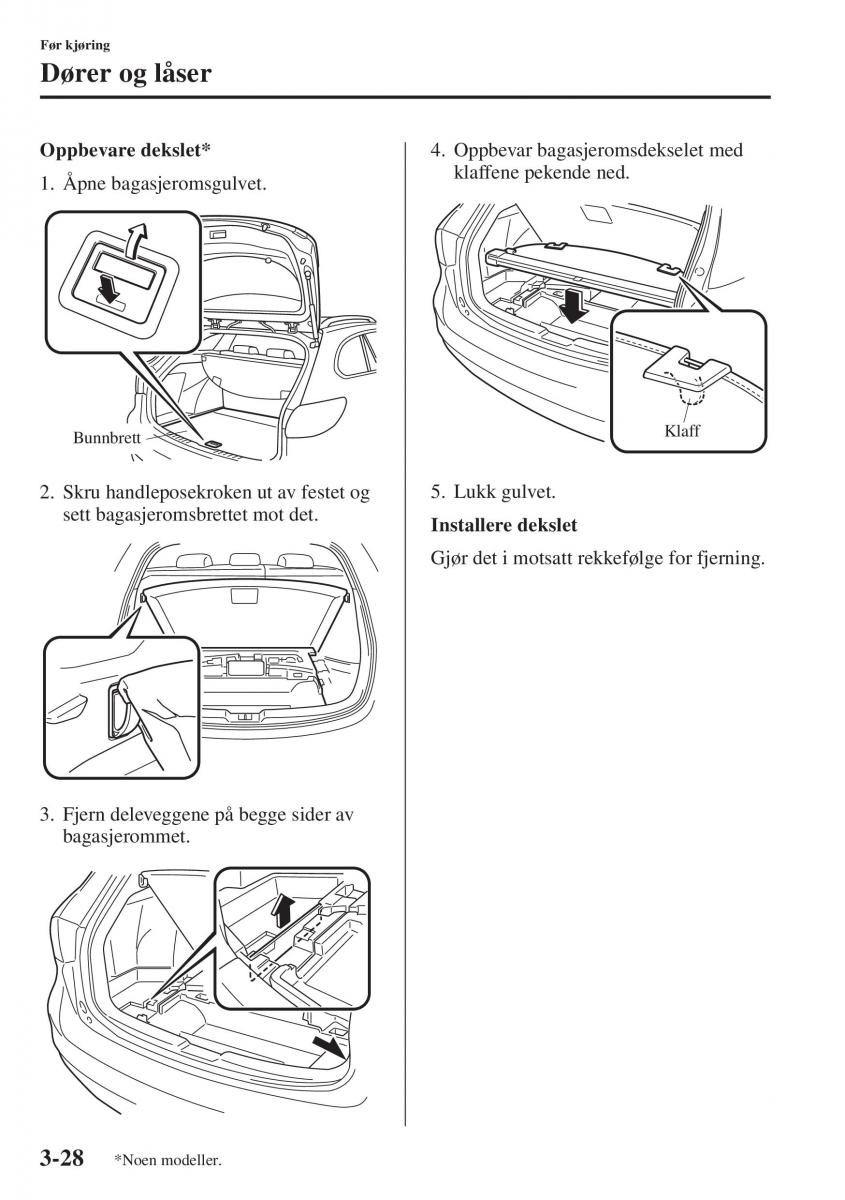 Mazda 6 III bruksanvisningen / page 108