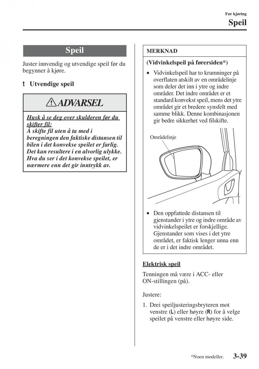 Mazda 6 III bruksanvisningen / page 119