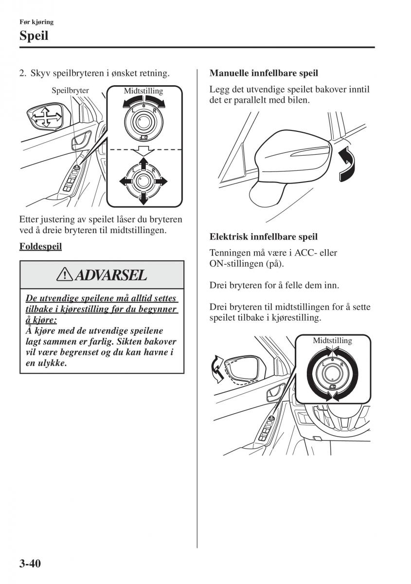 Mazda 6 III bruksanvisningen / page 120