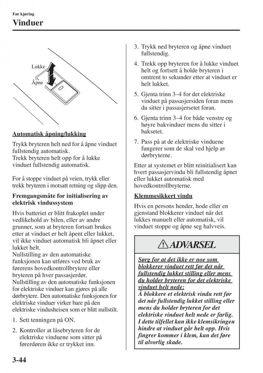 Mazda 6 III bruksanvisningen / page 124