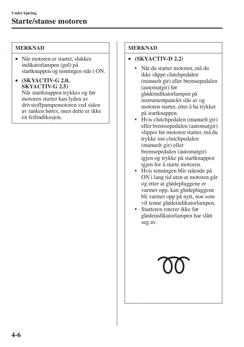 Mazda 6 III bruksanvisningen / page 164