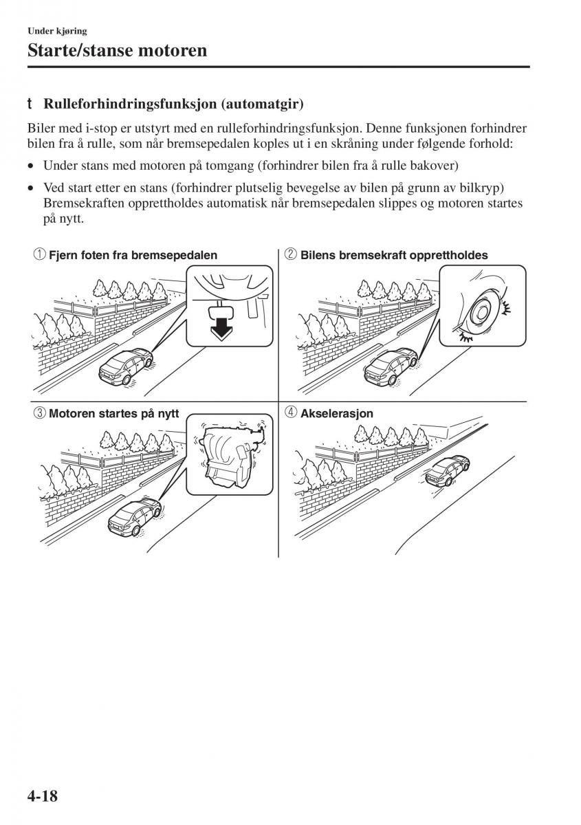 Mazda 6 III bruksanvisningen / page 176