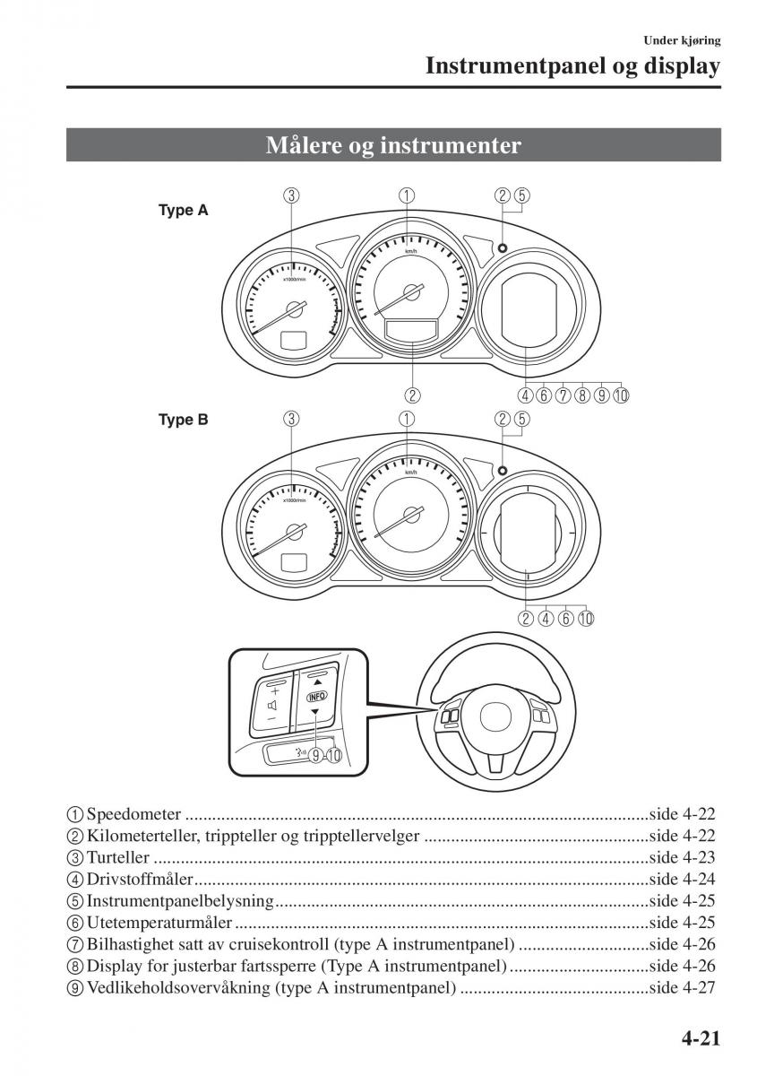 Mazda 6 III bruksanvisningen / page 179