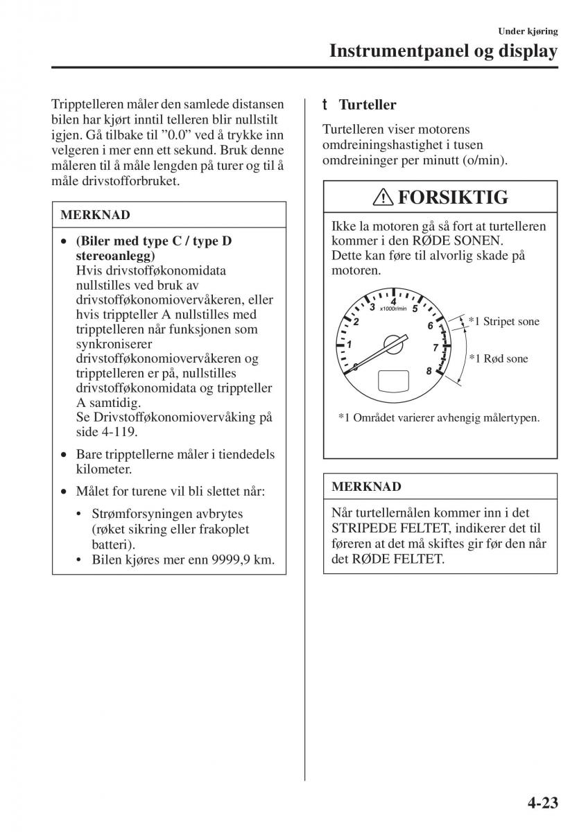 Mazda 6 III bruksanvisningen / page 181