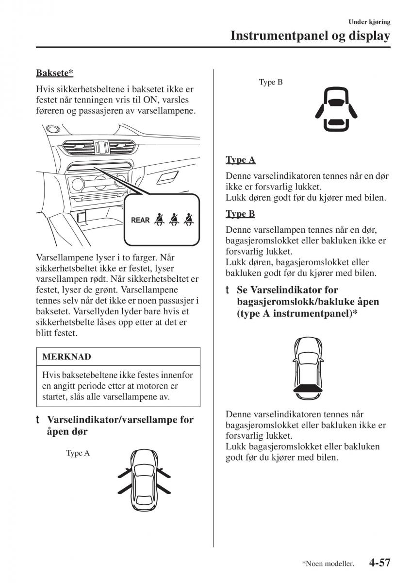 Mazda 6 III bruksanvisningen / page 215