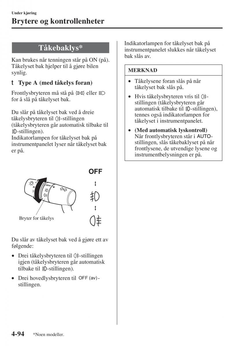 Mazda 6 III bruksanvisningen / page 252