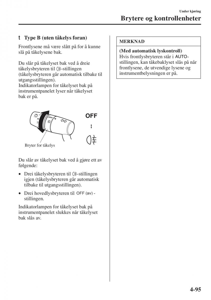 Mazda 6 III bruksanvisningen / page 253