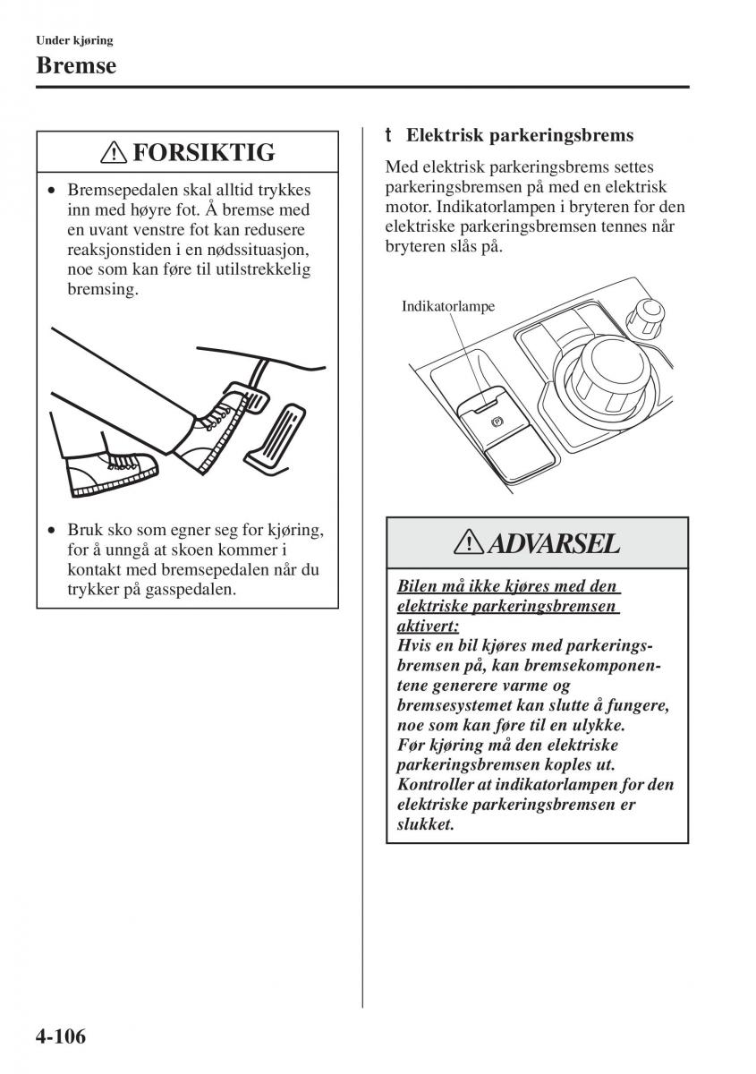 Mazda 6 III bruksanvisningen / page 264