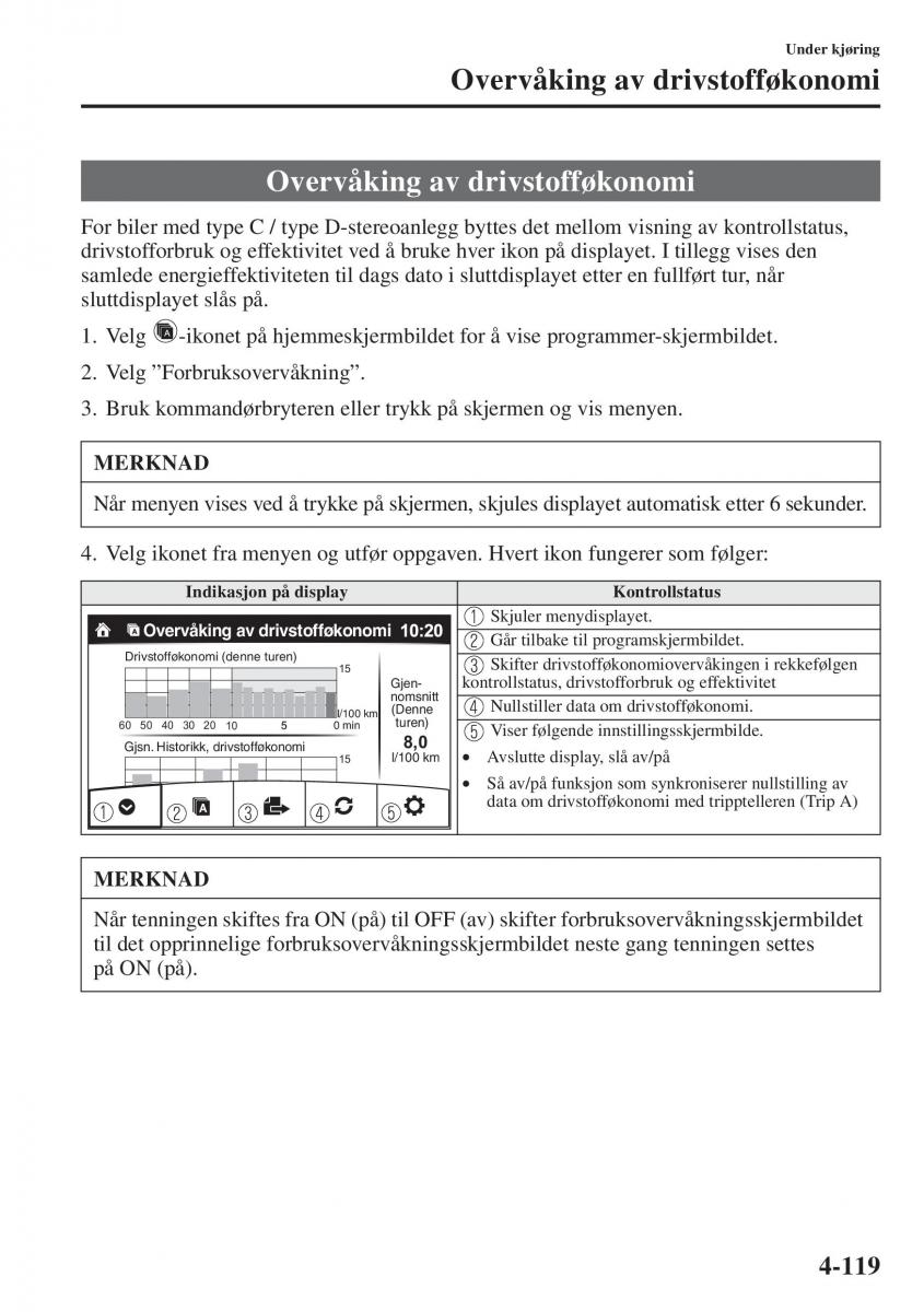 Mazda 6 III bruksanvisningen / page 277