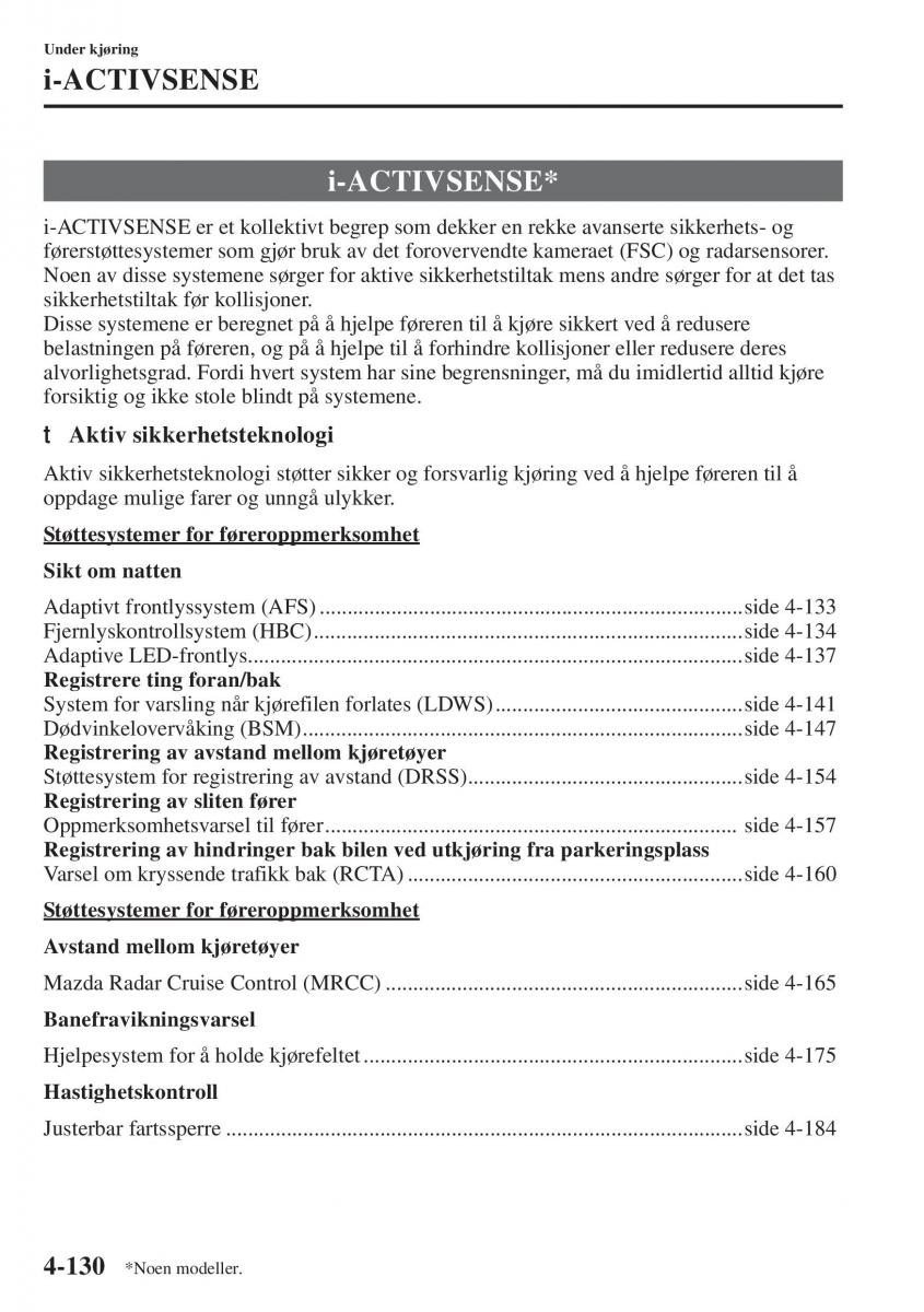 Mazda 6 III bruksanvisningen / page 288