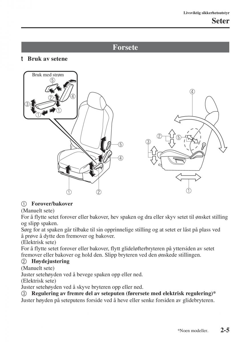 Mazda 6 III bruksanvisningen / page 29