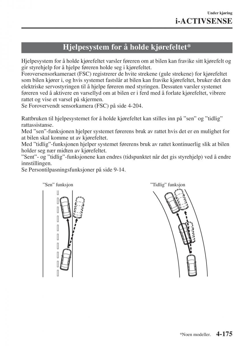 Mazda 6 III bruksanvisningen / page 333