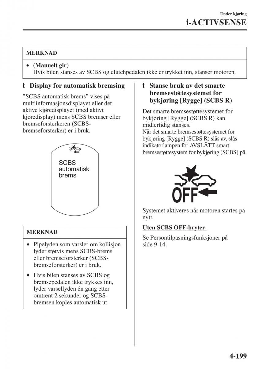 Mazda 6 III bruksanvisningen / page 357