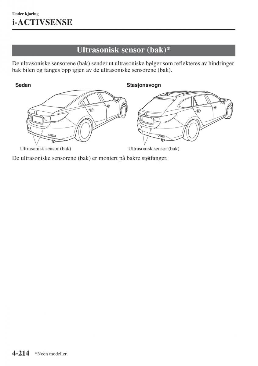 Mazda 6 III bruksanvisningen / page 372