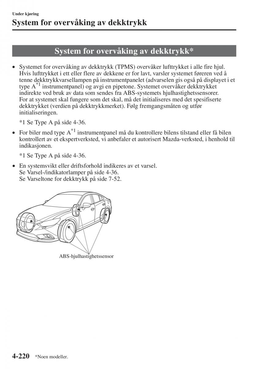 Mazda 6 III bruksanvisningen / page 378