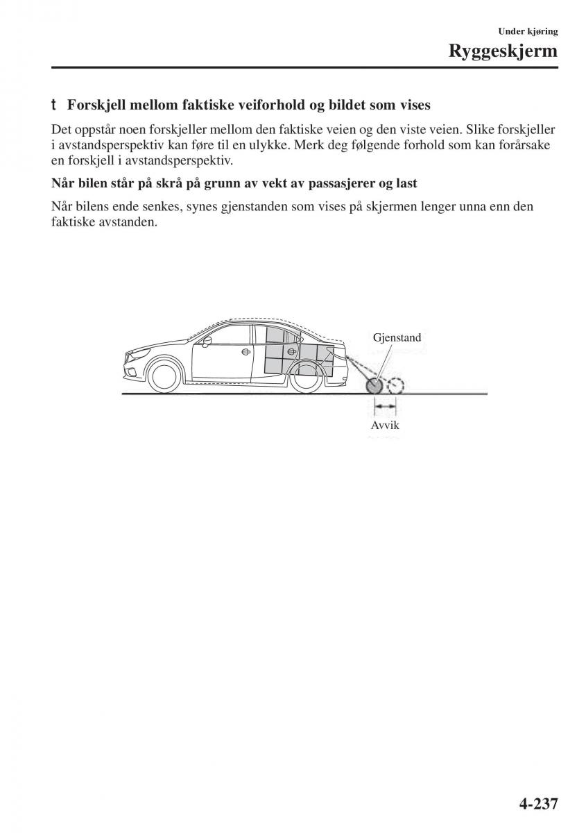 Mazda 6 III bruksanvisningen / page 395