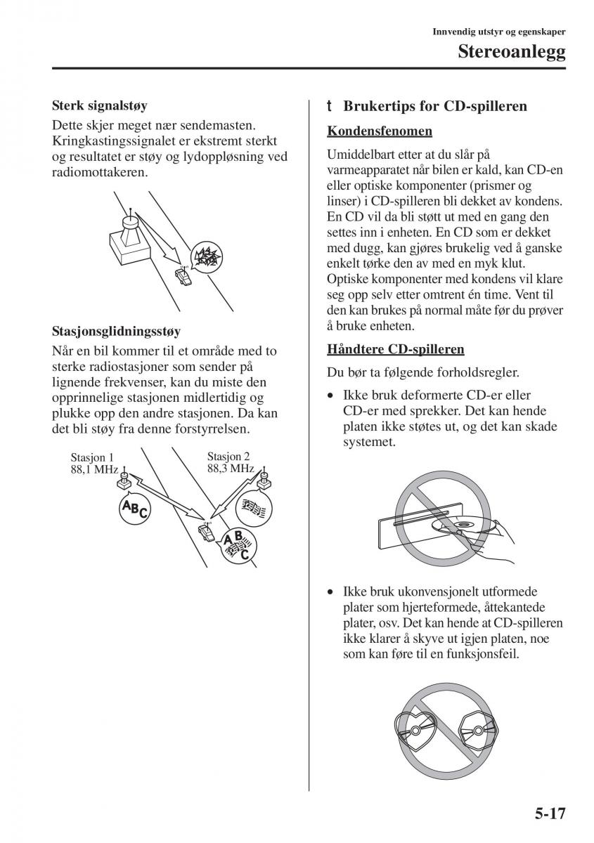 Mazda 6 III bruksanvisningen / page 425