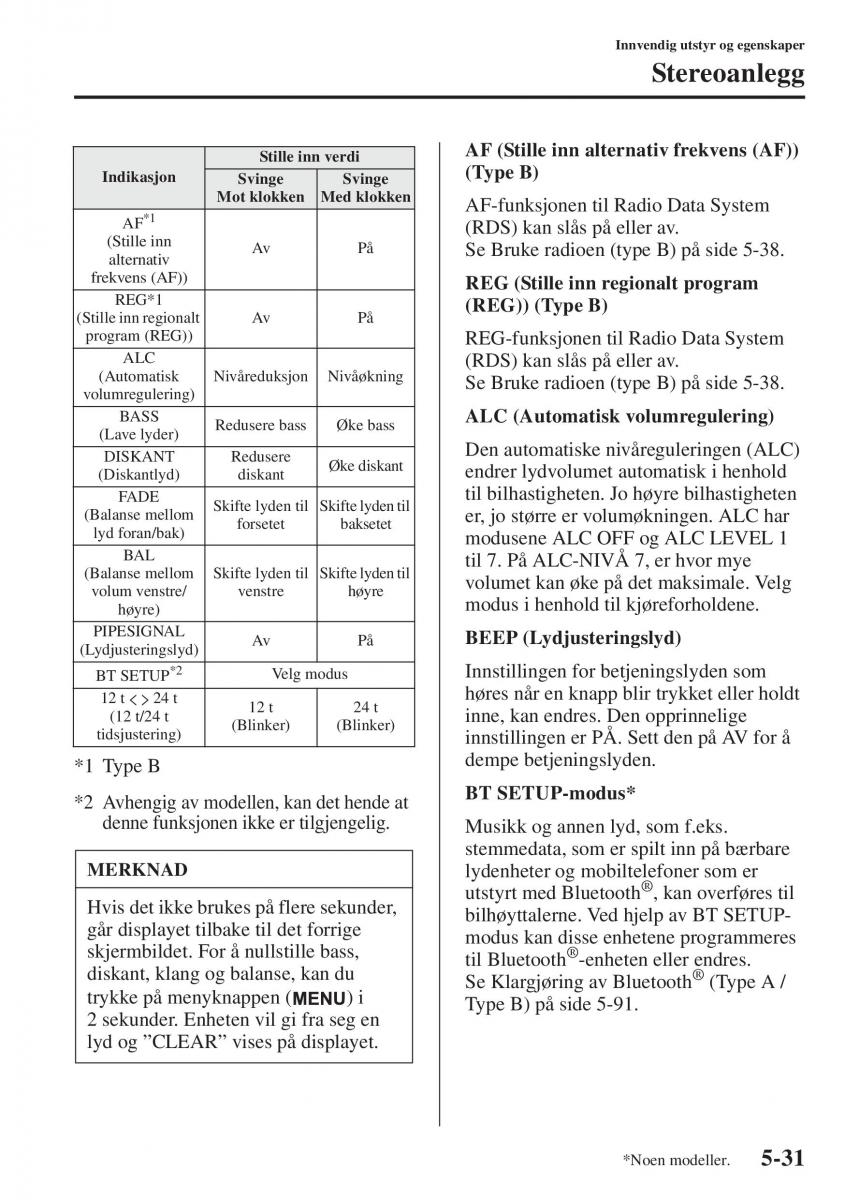 Mazda 6 III bruksanvisningen / page 439