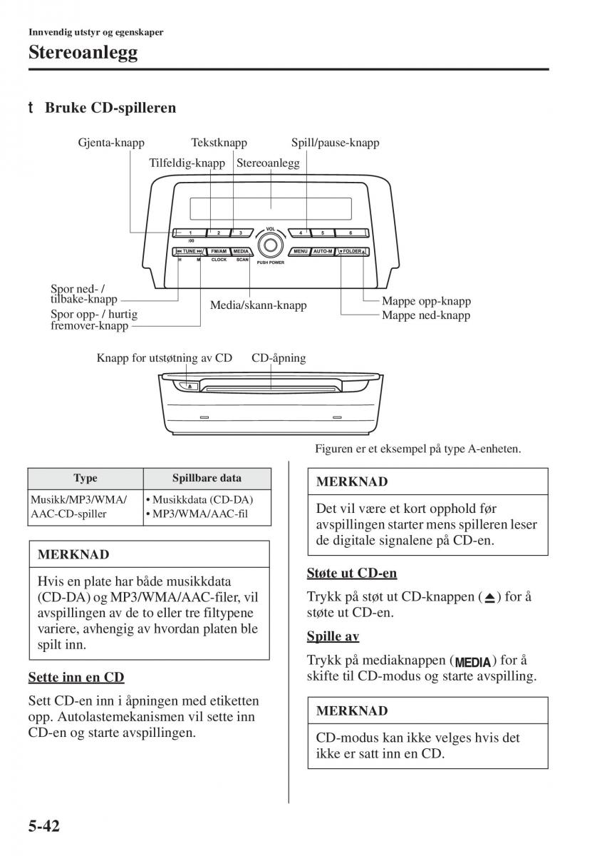 Mazda 6 III bruksanvisningen / page 450