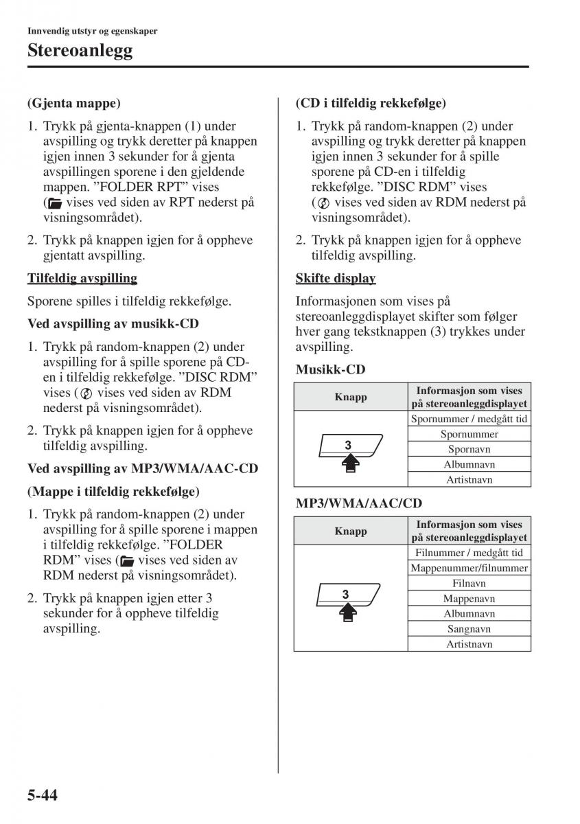 Mazda 6 III bruksanvisningen / page 452