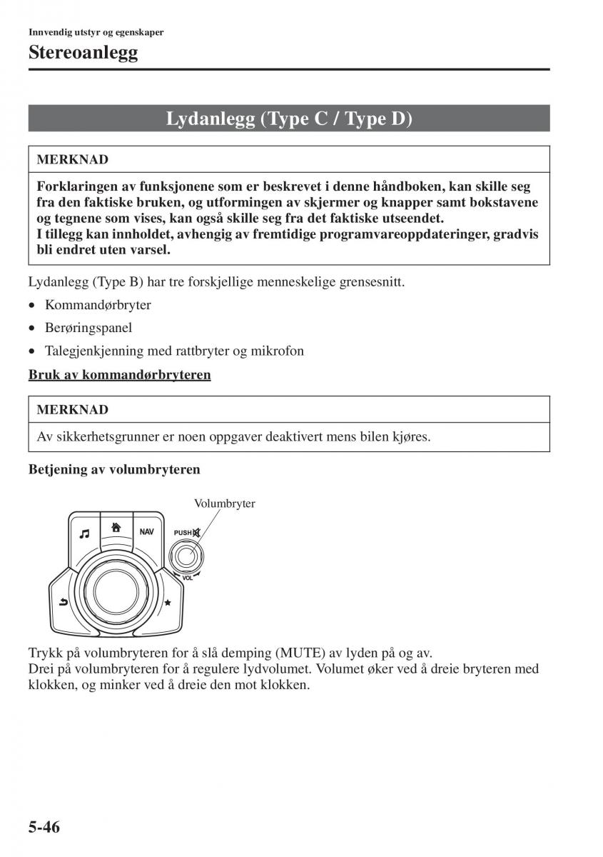 Mazda 6 III bruksanvisningen / page 454